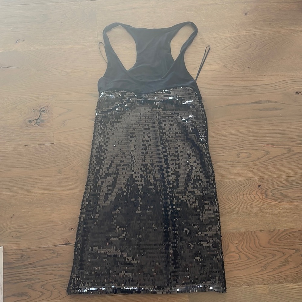 Mango sequin shimmer dress